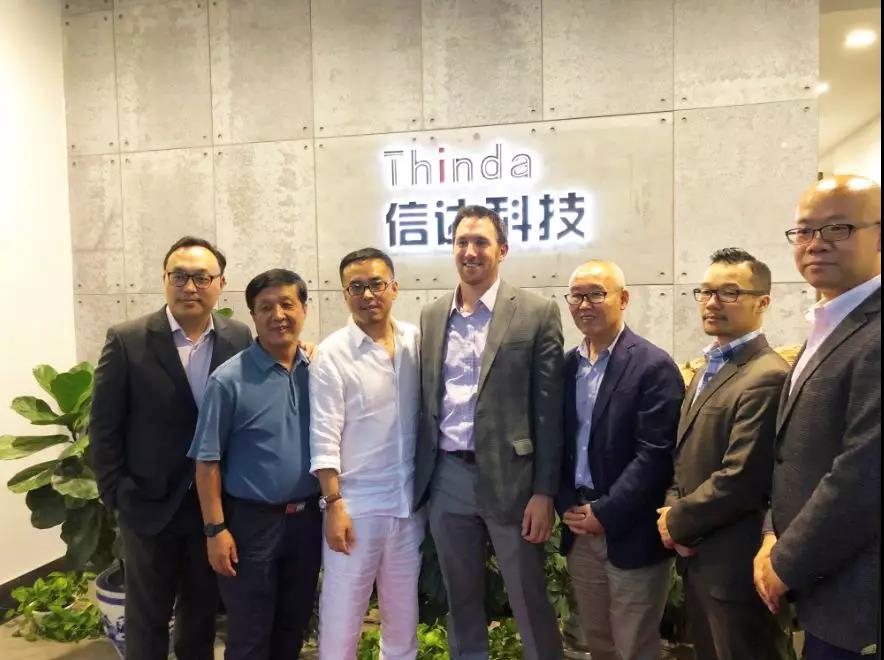 唐國慶老師攜美國路創(chuàng)電子公司中國區(qū)域代表到訪信達電通科技