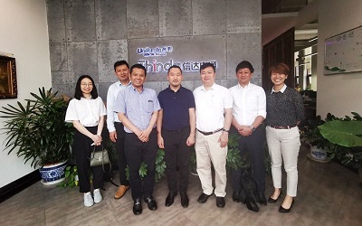 EPSON（愛普生）事業(yè)部一行訪問信達電通