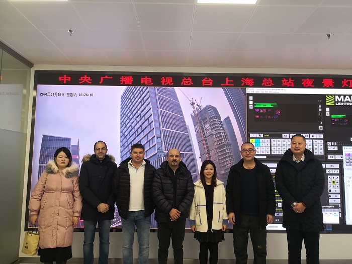 外賓來訪上海項(xiàng)目部